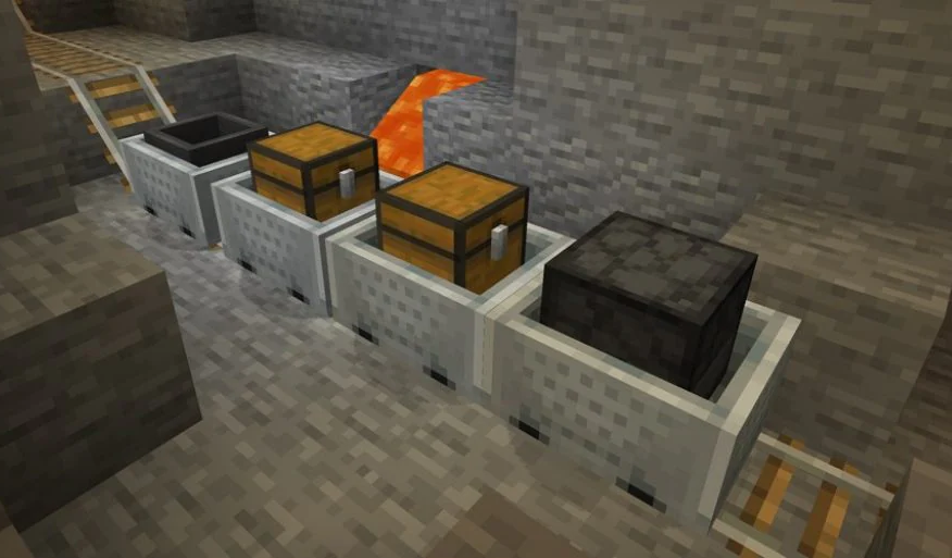 マインクラフト 日本公式 Minecraft Japan V Twitter トロッコやボート ウマやストライダー エリトラ等 マインクラフト での移動手段は様々ですが みなさんがよく使うものは何でしょうか