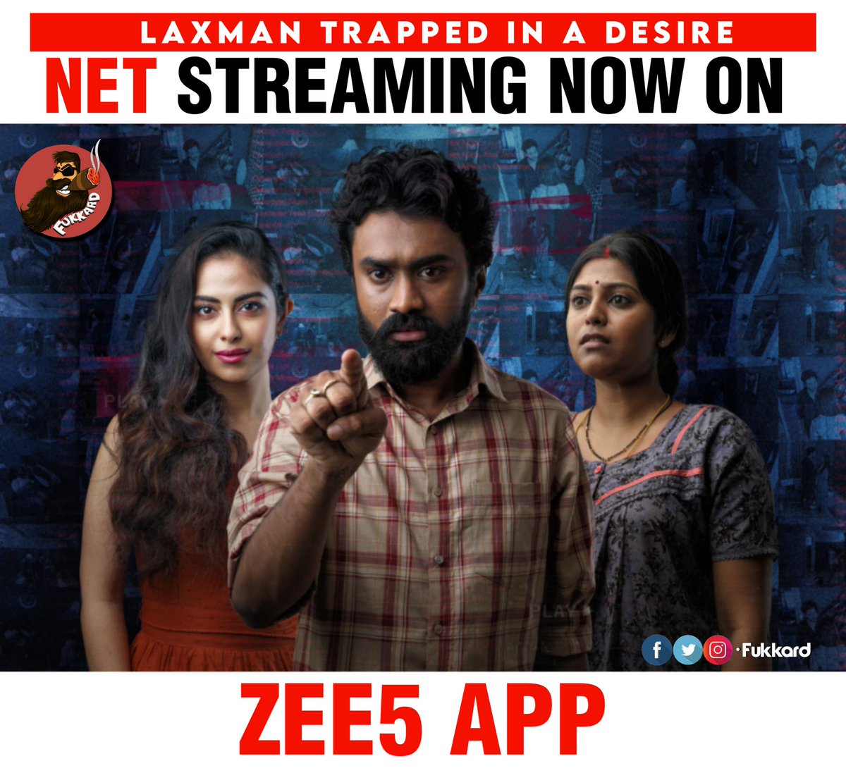 #NET streaming exclusively on #ZEE5. 

#ZEE5Original #NETonZEE5 #HackedLife

@eyrahul @patnaikpraneeta @avika_n_joy @IamVishnuOi @bhargavmacharla @IamAbhiraj @TamadaMedia @Zee5Telugu