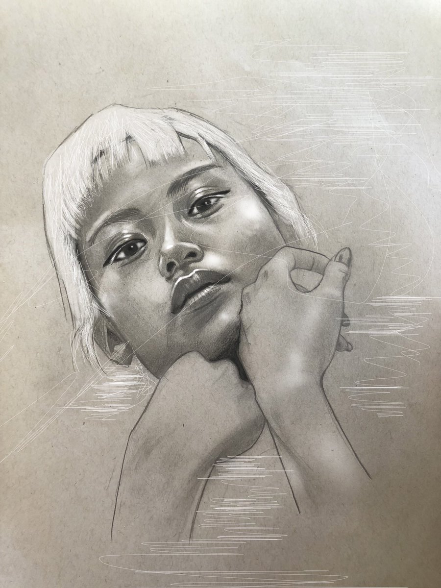 mike_james_1's tweet image. Hey H=N community, here’s my #OBJKT4OBJKT 

‘Ren’ - digitally altered graphite portrait 
1000 edition for 0 tez
Burning end of the weekend 🐒 

hicetnunc.xyz/objkt/285865

Please RT and share your #O4O with me!! 

#hicetnunc #CleanNFT #NFTCommunity