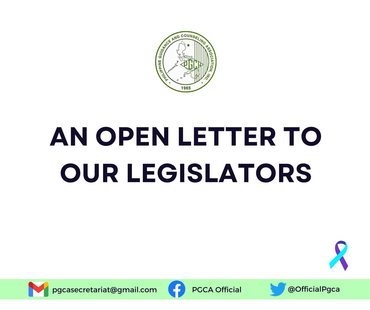 OfficialPgca's tweet photo. @OfficialPgca to urges legislators especially in the Senate to enact the Basic Education Mental Health and Well-Being Bill as we celebrate the #WorldSuicidePreventionDay. @ncmhhotline @DOHgovph @PMHAofficial @senatePH @HouseofRepsPH https://t.co/1LRDljVEwW
