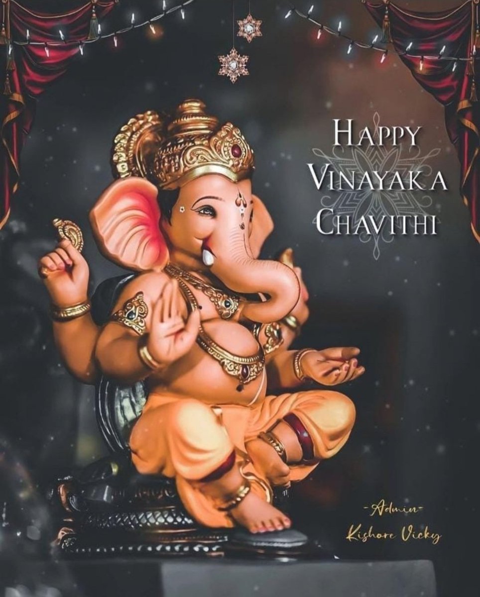 sriniscb's tweet photo. May the divine light of Lord Ganesha fill your lives with everything you have wished for ✨

Wishing you all very Happy and Blessed Ganesh Chaturthi 💖 🙏
#HappyGaneshChaturthi https://t.co/bAeThB04jN