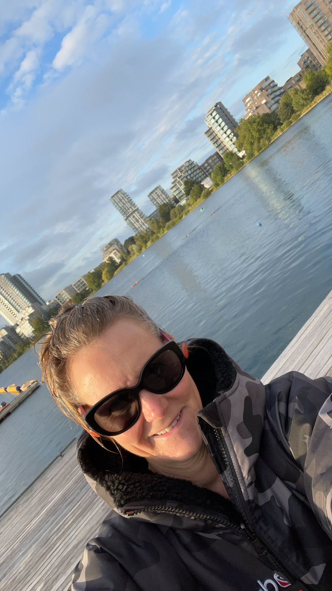 Sunrise swim; marvellous 😁 Good luck to the swimathoners: enjoy!