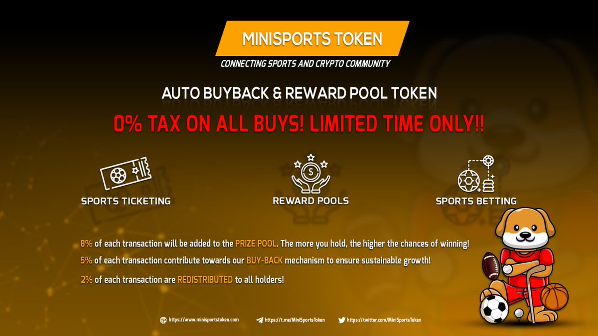 PreCrypto's tweet photo. 🤑🎉 Zero purchase fee for 24 hours! 🤩run! 340 trillion burned! 🔥

@MiniSportsToken @elonmusk @MiniDOGEToken @babydoge @coinbase @binance @cz_binance @Hotbit_news @bitcoinnews @dogecoin @CoinMarketCap @MiniFootballBsc @BNBSwap @doge_zoo @CoinbasePro @ElenaCryptoBaby https://t.co/B9aqCdZWtV