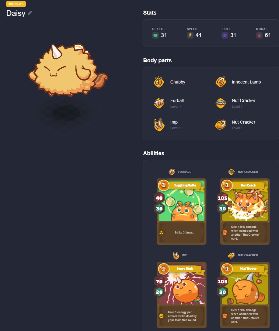 Alfie’s Axies tweet media