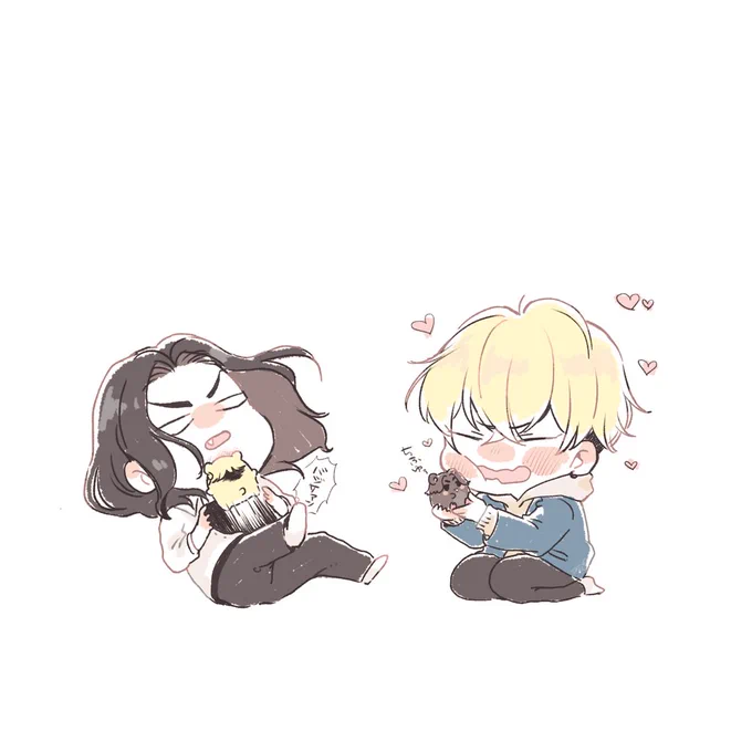 ばじふゆ ハムハ〜🐹 