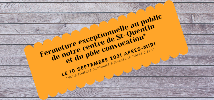 la_mta_02's tweet photo. Fermeture exceptionnelle au public. Vous pouvez uniquement joindre nos services Prévention (taper 2) &amp; comptabilité (taper 3). https://t.co/9LA1zG1TjP