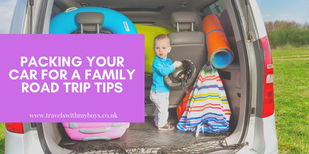 TIP ALERT - My packing tips for a family road trip bit.ly/2YpG92P #familytravel #roadtrip
