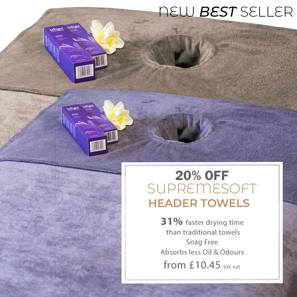 The header towel has a unique polo collar that tucks inside the treatment couch head hole to protect the couch and make a super soft layer for your client. #beautysalon #mobiletherapist #salonsupplies #ellisons conta.cc/3zYOf2I