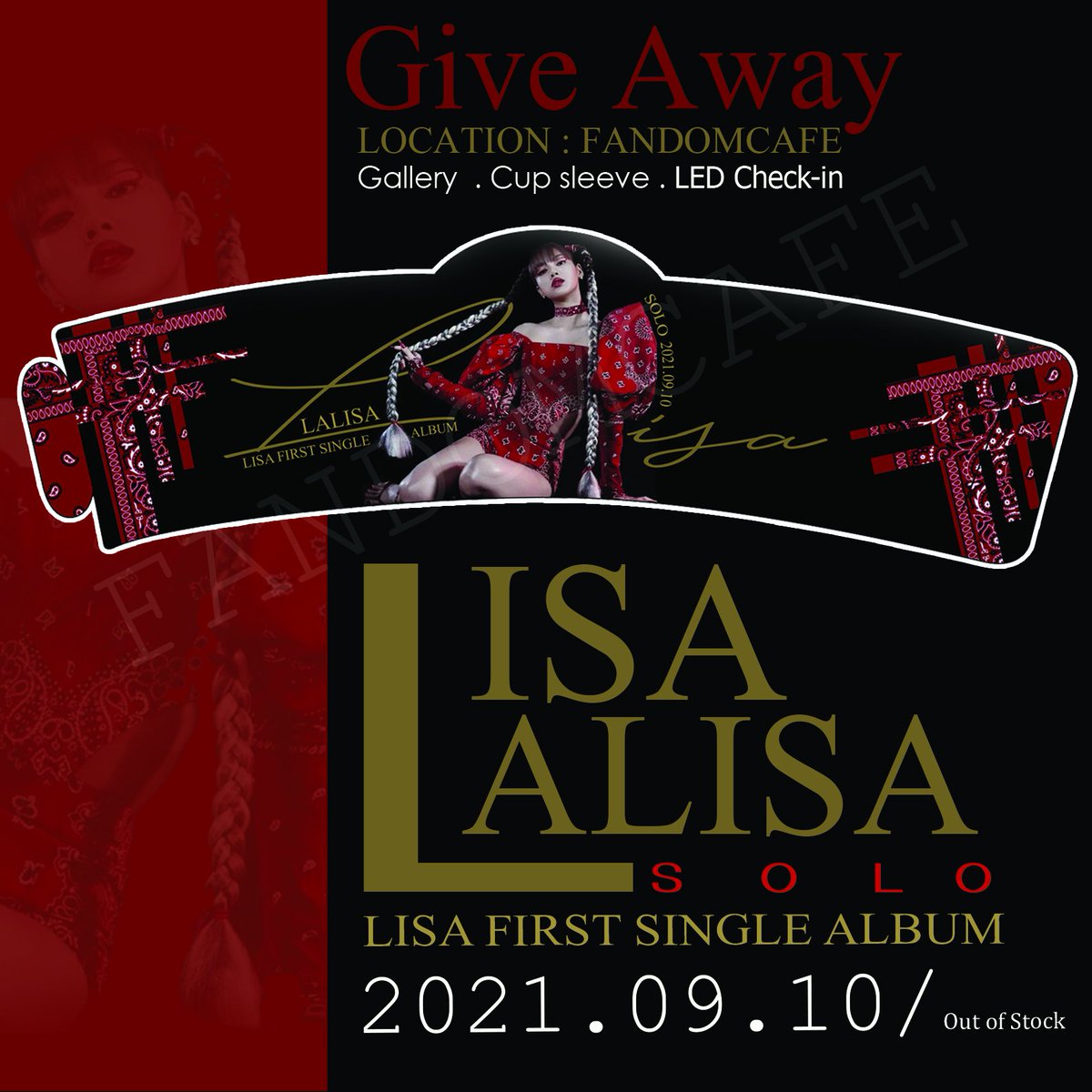 FandomCafe_'s tweet photo. 🐱SAY LOVE to LALISA 🐱

🌟แวะมารอกรี๊ด live countdown Lisa Solo พร้อมจุด Check in จอLed ต้อนรับSolo กันได้นะคะ 
🌟ซื้อเมนูไหนก็ได้ รับ cup sleeve ได้เลยจ้า 

▪️Design Led screen by @Time_line_th 
▪️Print out Led screen  by @WTF_printing

 #LALISA  #LISA #TodayIsLalisaDay https://t.co/nX0T2XtLSx
