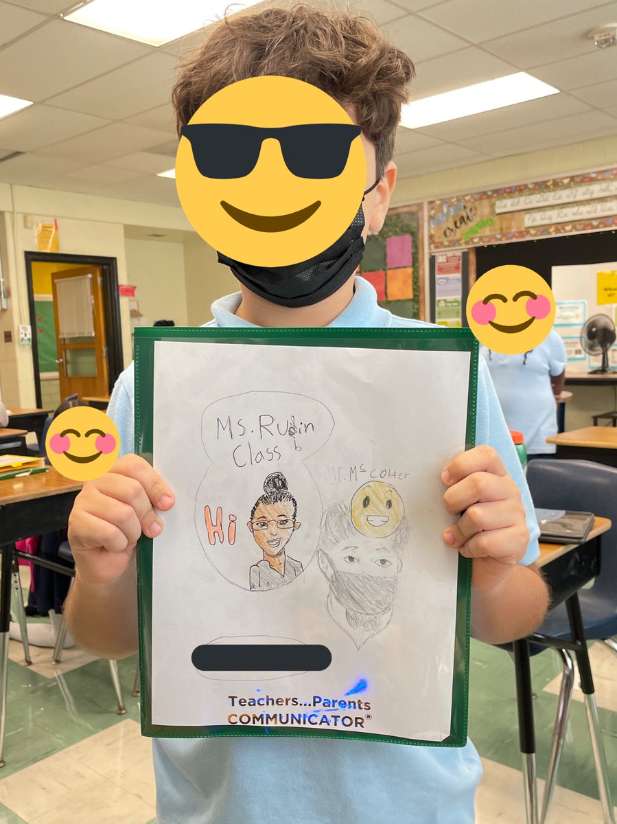 mrsrubinsworld's tweet image. “Mrs. Rubin! I drew a picture of you and Mr. McCotter and put it as my folder cover.”…. Day 2 and they already have my heart. (He copied my Bitmoji perfectly)❤️❤️ Lol! @CHES_TAG @capitolheightse