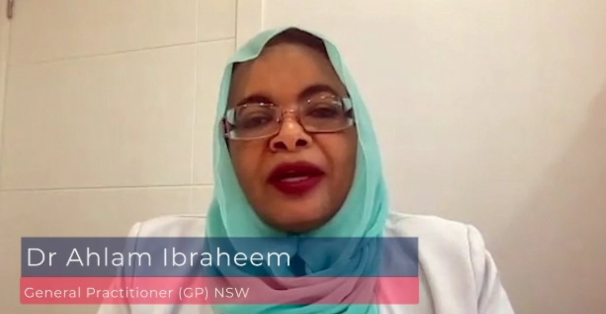 Urgent COVID-19 alert 

Watch this important message in #Arabic #Sudanese, Dr Ahlam Ibraheem of <a href="/SAMPA_Aus/">SAMPA</a>: youtu.be/9o5Q2HyhIgMDr  

We all need to work together to protect ourselves, loved ones and communities from #COVID19. Find out more: nsw.gov.au/covid-19/