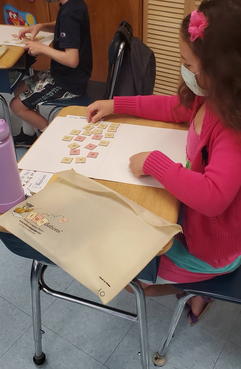 First day of Fundations! #proud #scienceofreading