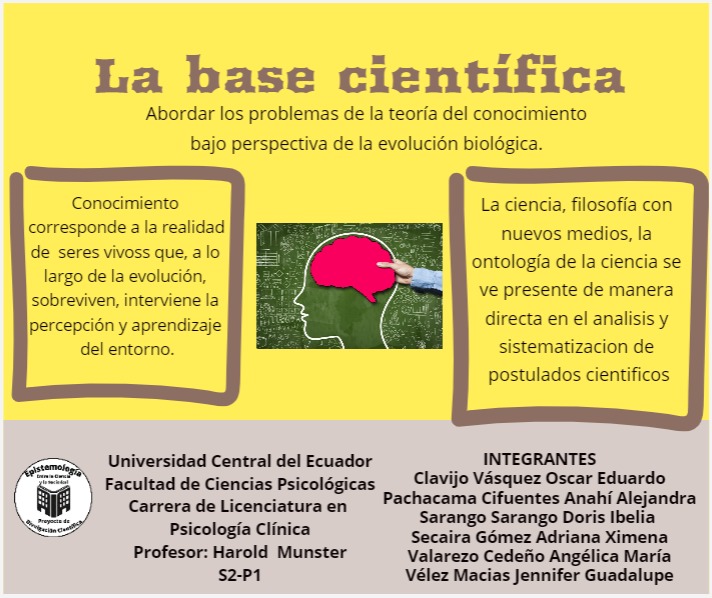 EntreSociedad's tweet image. La base científica es un tema que será de tu interés, de eso estoy segura 😉🤗