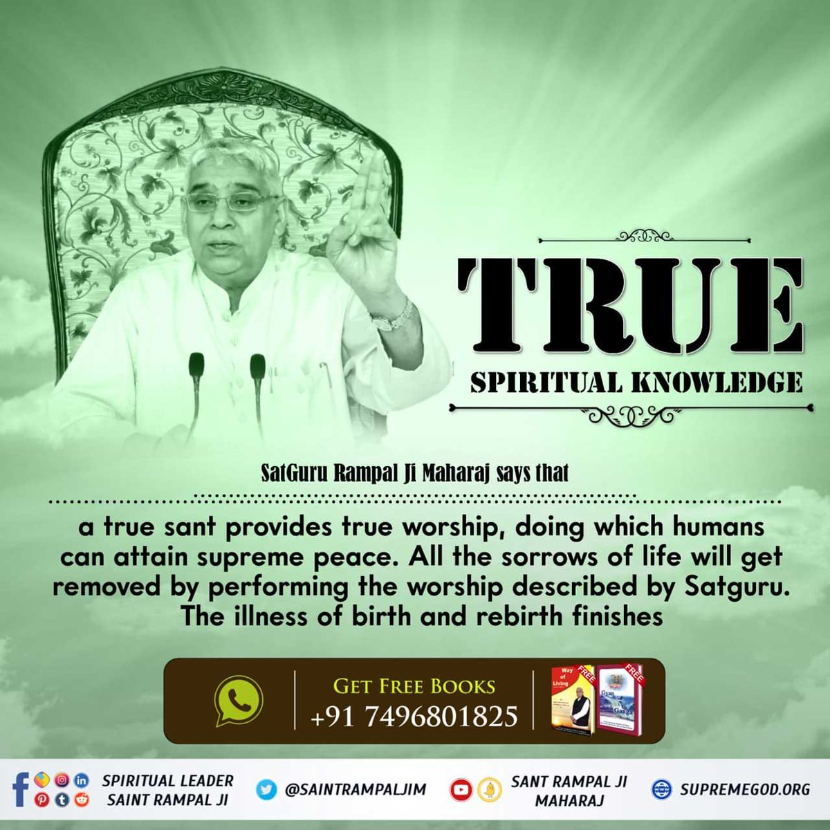 #শাস্ত্ৰৰ_গুপ্ত_জ্ঞান
Saint Rampal Ji Maharaj is the True Spiritual Leader
he is giver complete and true Way Of Worship.

তত্ত্বদৰ্শী সন্ত ৰামপালদেৱ
Read book 📚 Gyan Ganga.