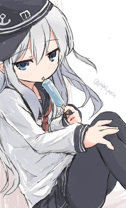 #フォロワーさんが見たことなさそうな過去作を貼る
スマホで描き慣れてきた頃のワンドロアイスキャンディーシリーズ☺️🧊 