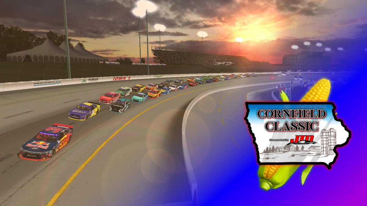 POGLeague's tweet photo. #POGSeries returns tomorrow with the #CornfieldClassic from Iowa Speedway! Tune in, tomorrow at 7:30PM EST on our YouTube Channel! https://t.co/DAji2HIHcp
