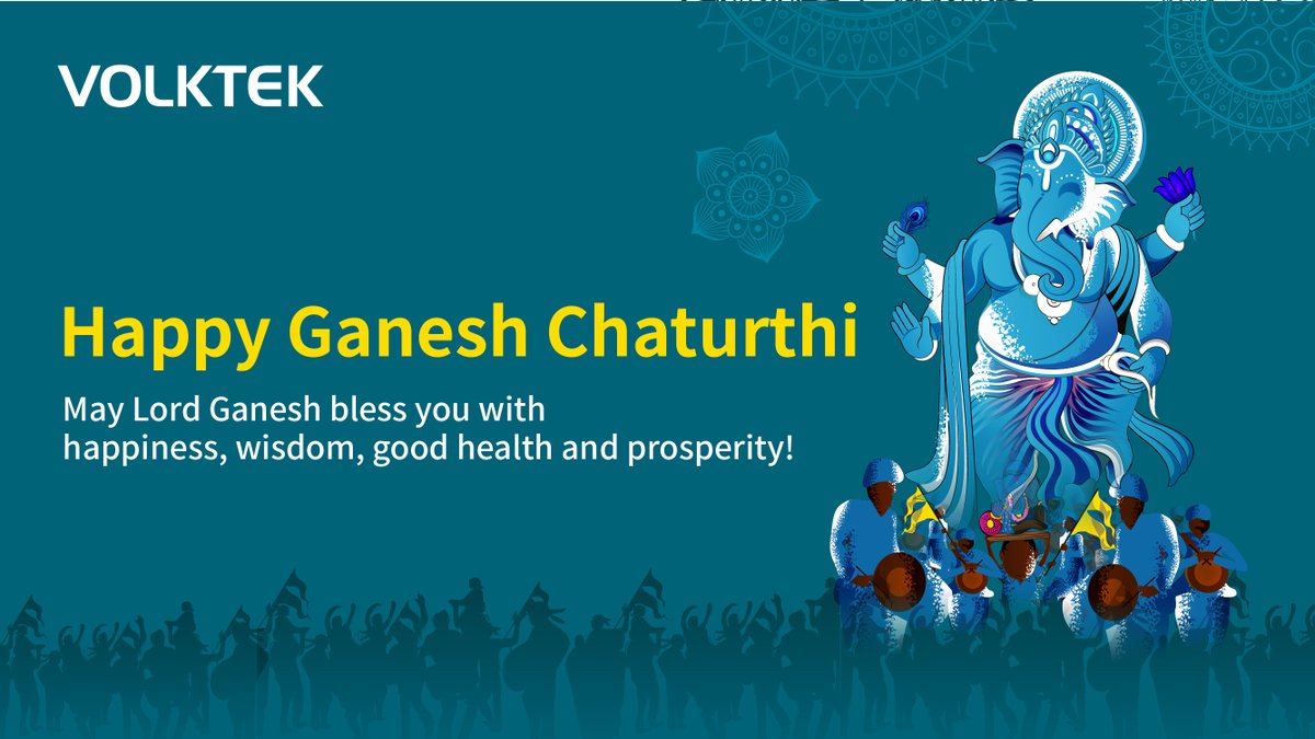Happy Ganesh Chaturthi
May Lord Ganesh bless you with 
happiness, wisdom, good health and prosperity!
#india #festival #Ganesh