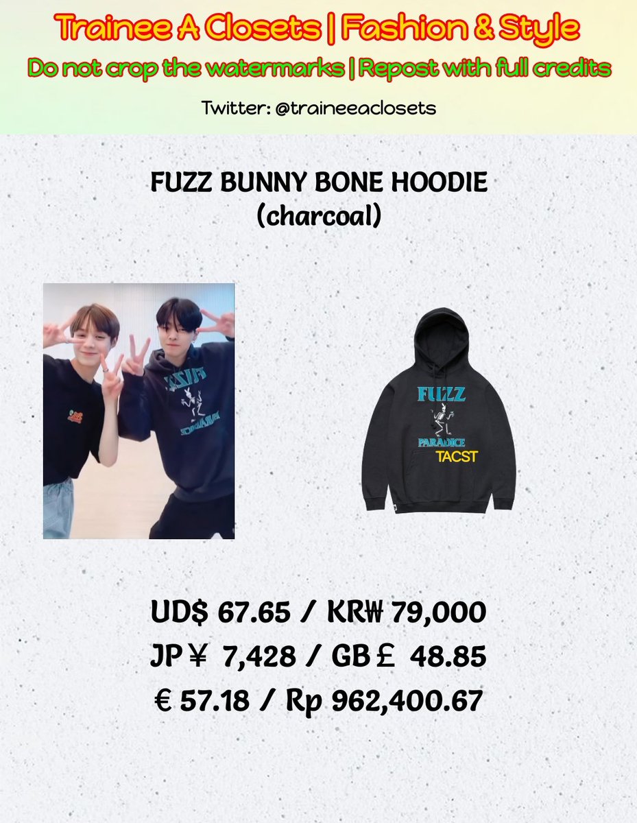 TraineeAClosets's tweet photo. [TraineeA TikTok] 210901 

Brand🔎 : FUZZ (South Korea local brand)

#TraineeA #TraineeA_Leo #LEO #리오 #TraineeAClosets #아이돌연습생 @trainee_a https://t.co/3xC1xudKSM
