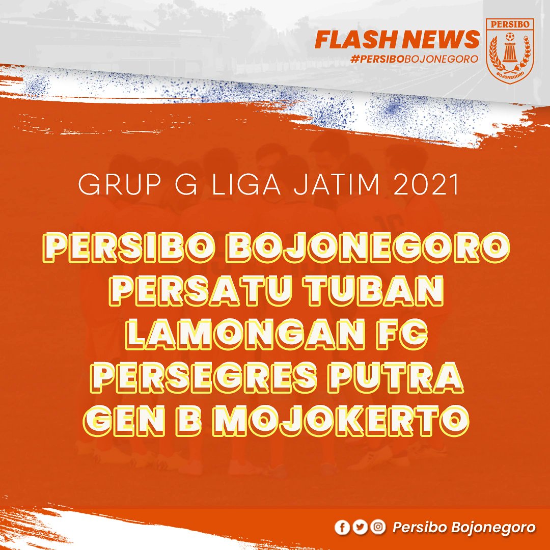 Persibojonegoro's tweet photo. Game On! https://t.co/9wXcJzOXig