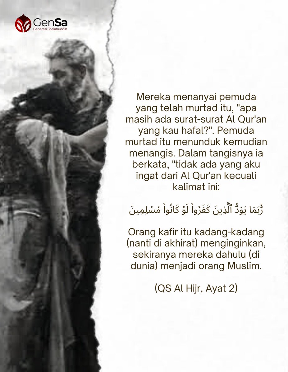 Ini kisah yang cukup "horor" sih. Diriwayatkan juga oleh Ibnu Katsir dalam Kitab Al Bidayah wa An Nihayah