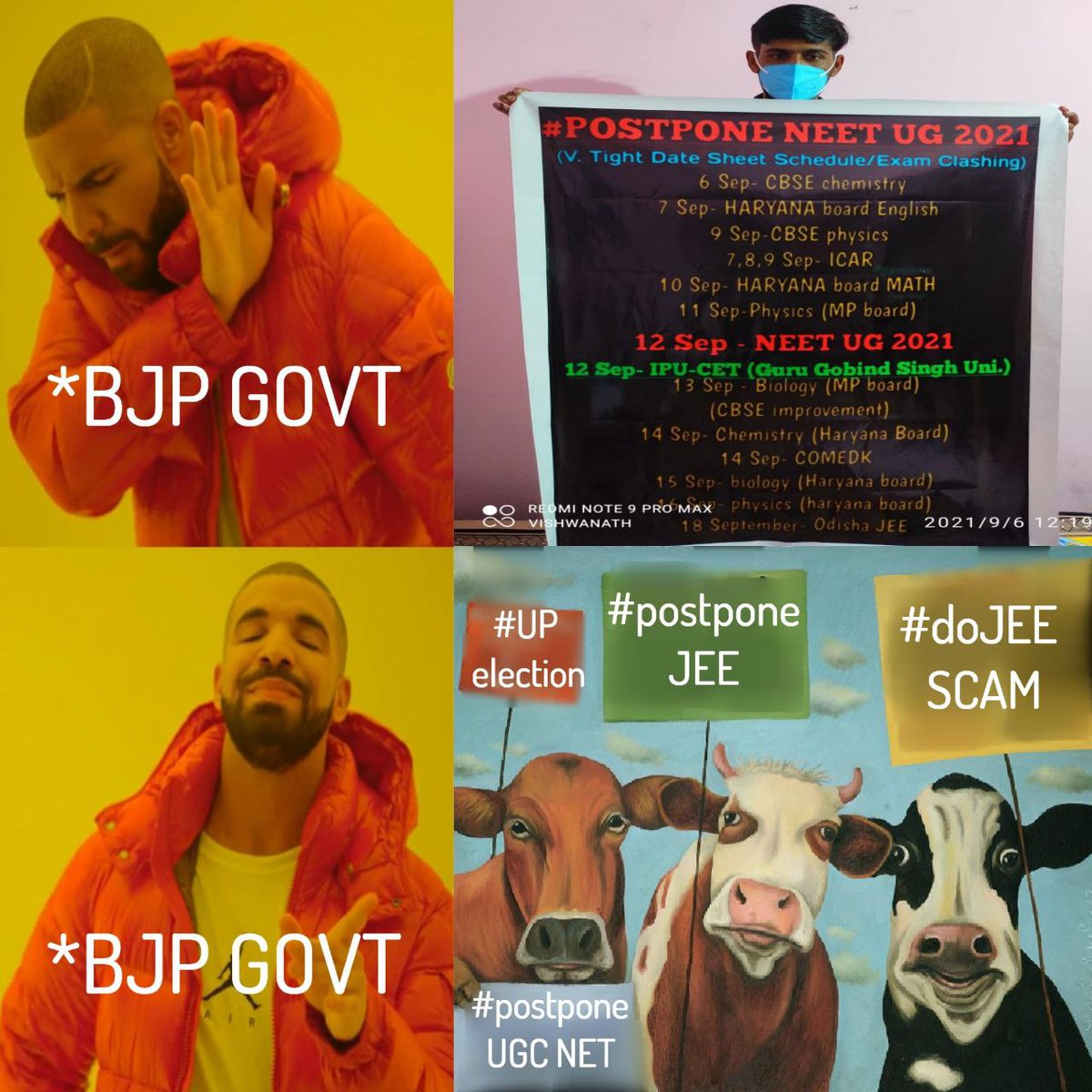 NUSA_NEETUG's tweet photo. @dpradhanbjp #JusticeForNEETAspirants

cc: Twitter https://t.co/S26bxhToxA