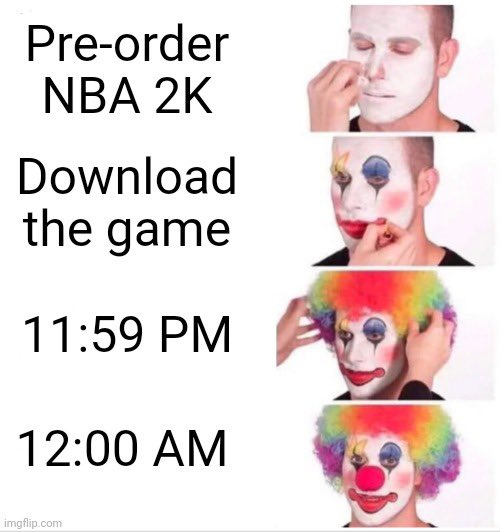 <a href="/NBA2K/">NBA 2K</a> @luka7doncic You really tweeted this 🤡🗑🗑🗑 same shit every single year #nba2k22 #2kday