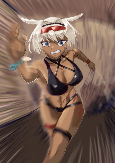 #FGO #カイニス 色塗った 