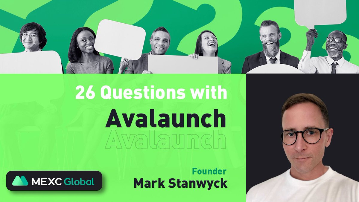 MEXC (@mexc_official) on Twitter photo 🚨For our next episode of 26 Questions, we will be inviting <a href="/AvalaunchApp/">Avalaunch 🔺</a> as our guest.
Do leave your questions for Mark down below! 20 questions will be picked, and you will walk away with XAVA tokens 🎁
Start commenting your questions below now🔥
#AskMEXC #XAVA #Avalaunch 🚨For our next episode of 26 Questions, we will be inviting <a href="/AvalaunchApp/">Avalaunch 🔺</a> as our guest.
Do leave your questions for Mark down below! 20 questions will be picked, and you will walk away with XAVA tokens 🎁
Start commenting your questions below now🔥
#AskMEXC #XAVA #Avalaunch