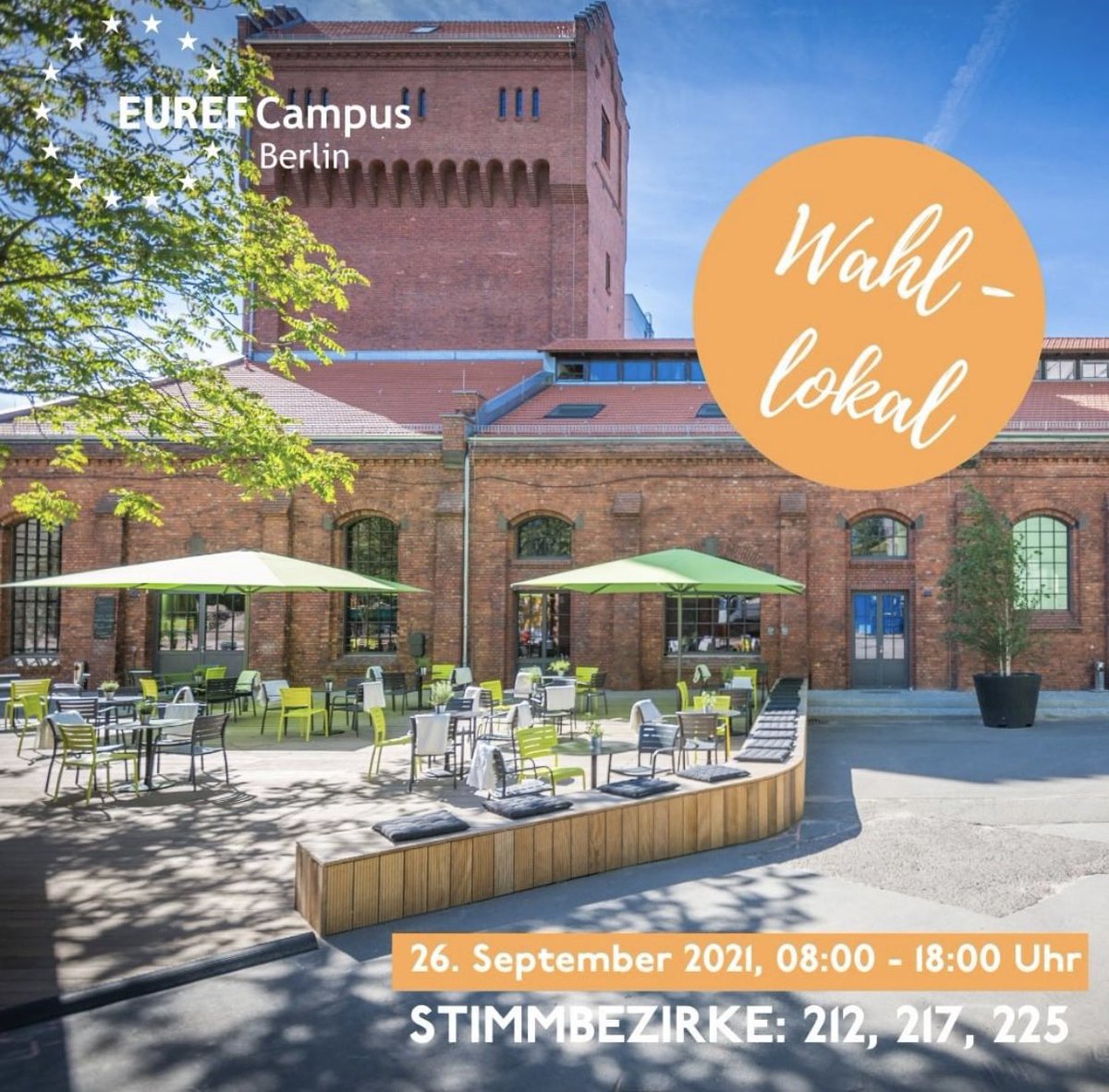 #Vote! Bei uns macht das besonders viel Spaß - nettestes Wahlbüro und bester Kaffee gleich nebenan. Über die Teilnahmeberechtigung informieren die Wahlunterlagen 😊.