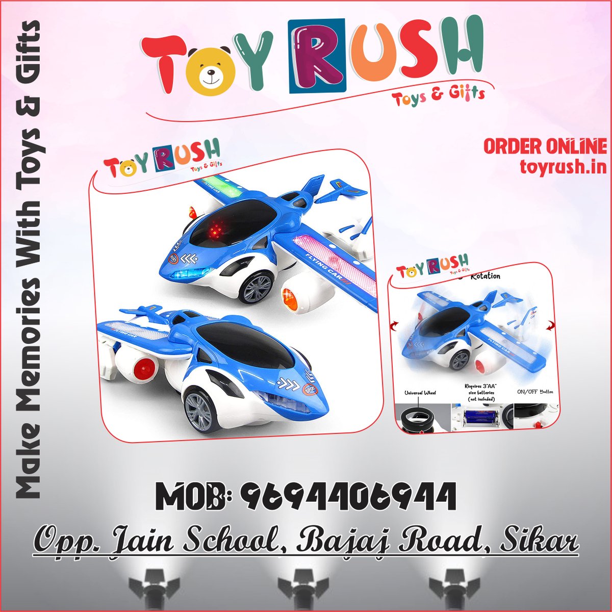 TOYRUSHSIKAR's tweet photo. CONTACT FOR ORDER 9694406944 
JOIN OUR WHATSAPP GROUP FOR DAILY UPDATE https://t.co/KFEWTgPRC4 https://t.co/C6DQ5dKJte