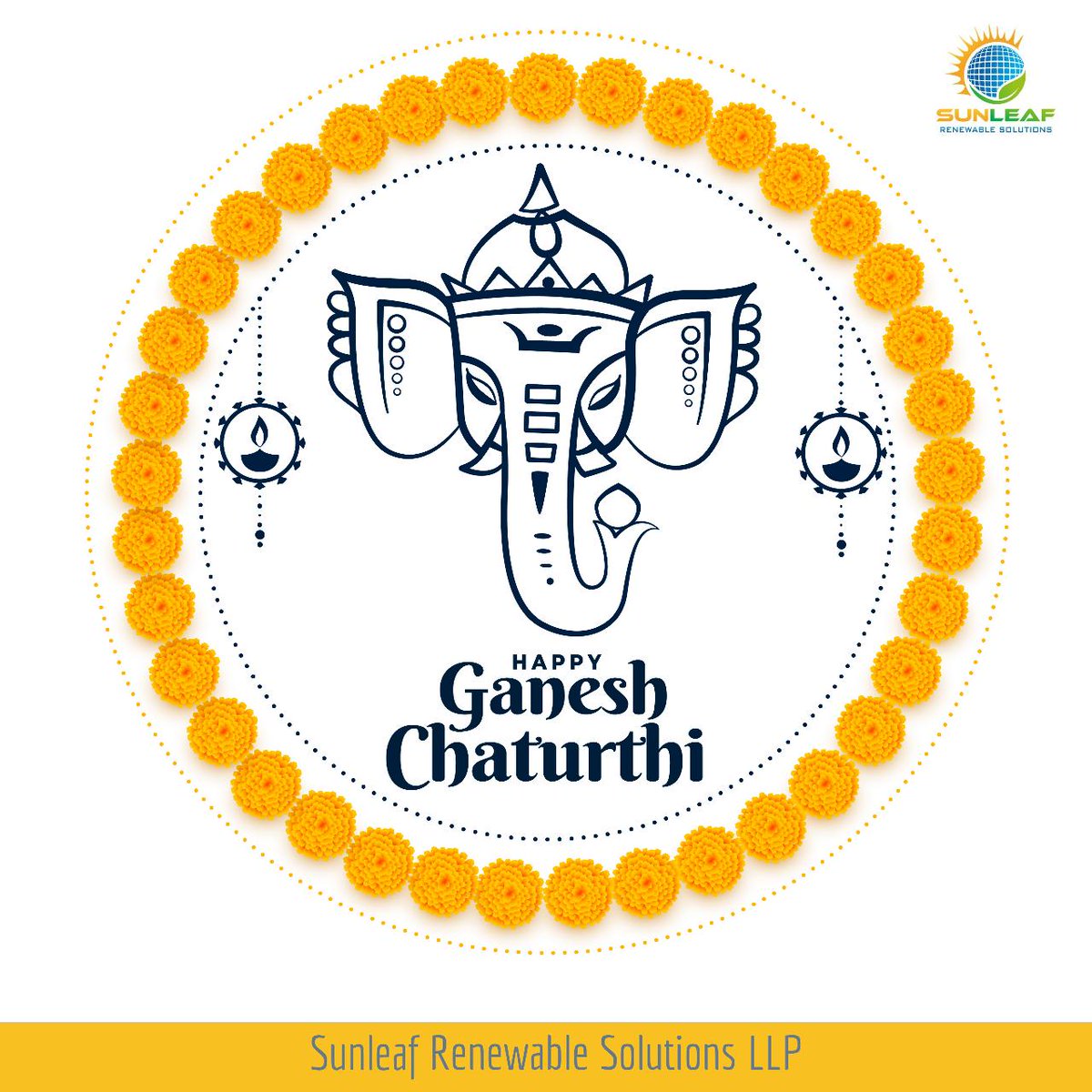 On this occasion of Ganesh Chaturthi, we wish Lord Ganpati visits your home with bags full of happiness, prosperity, and peace. 

#GaneshChaturthi #GanaptiBappaMorya #Ganapti #GreenGanesh #EcoGanesh #greenenergy #solarenergy #climatechange #ActonClimate #गणपतीबाप्पामोरया