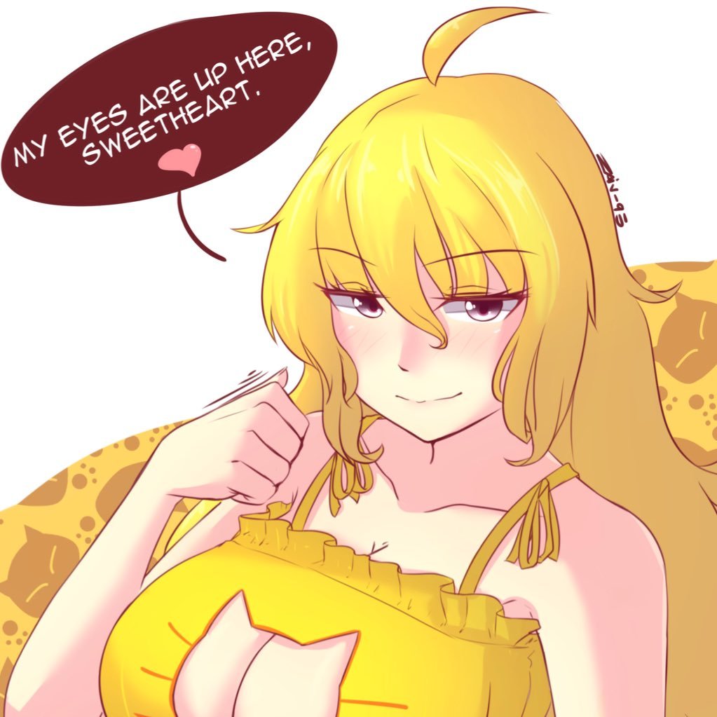 "Eyes up here. Don't worry about down there~."

Hung(up) Yang, having a hang(up) with a stick(up).

18+ account, Futa for Female only.

Absolutely no minors, no Real accounts and no shotas.

"Come have a closer look. You just might get something nice~."

#NSFWRP #LewdRP