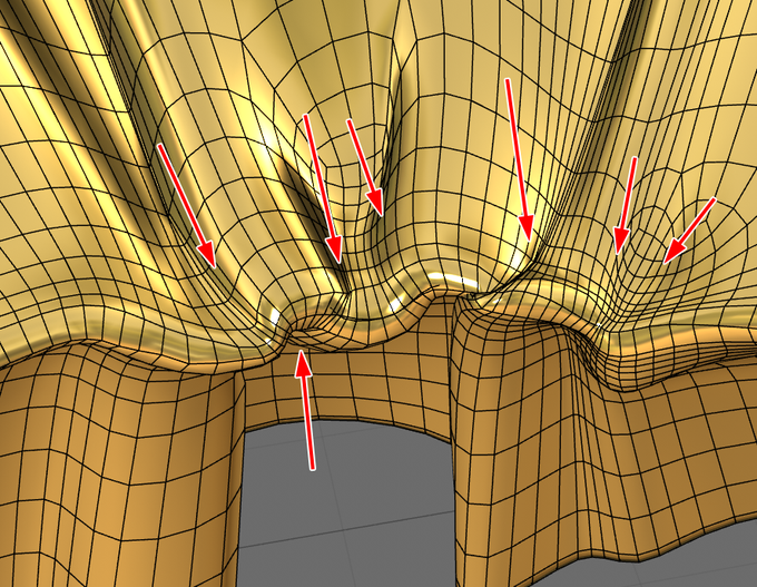 デフォーマとかで厚み付けして貫通した部分をスムーズブラシで均してマグネットで形を整えることでそれっぽく貫通を解消できる事を知りましたなう 