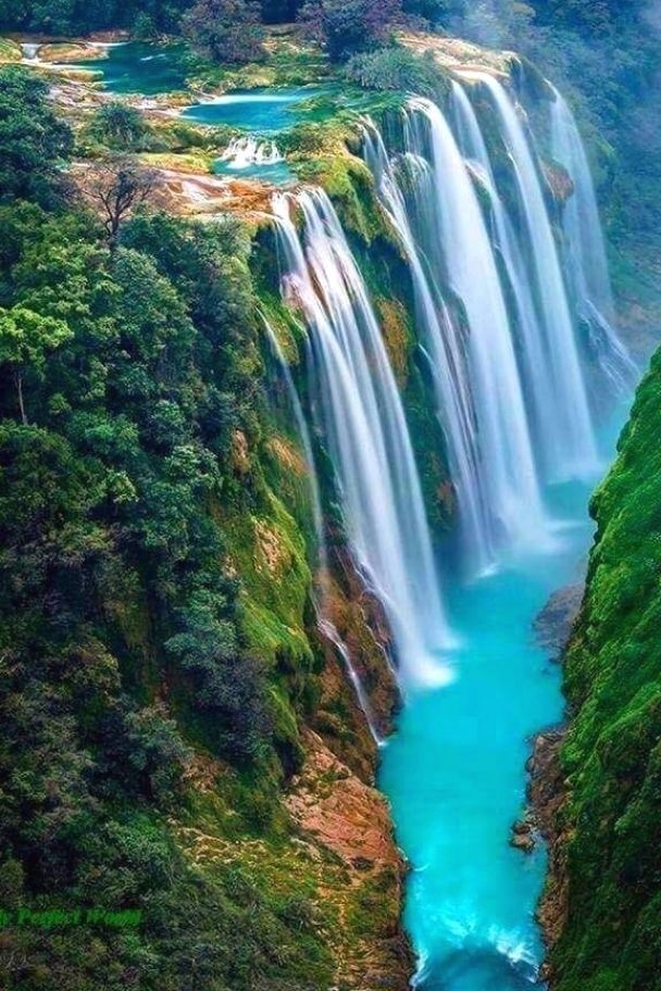 Spectacular waterfalls