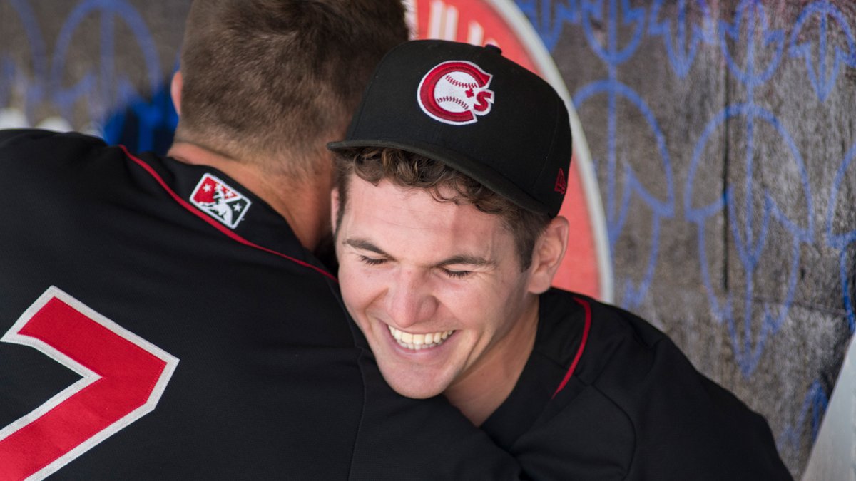 MiLB's tweet photo. No one ever had a 27-game hitting streak in the Northwest League.
Now Spencer Horwitz has one on the new High-A West circuit. https://t.co/9ZJ5z0yHj0