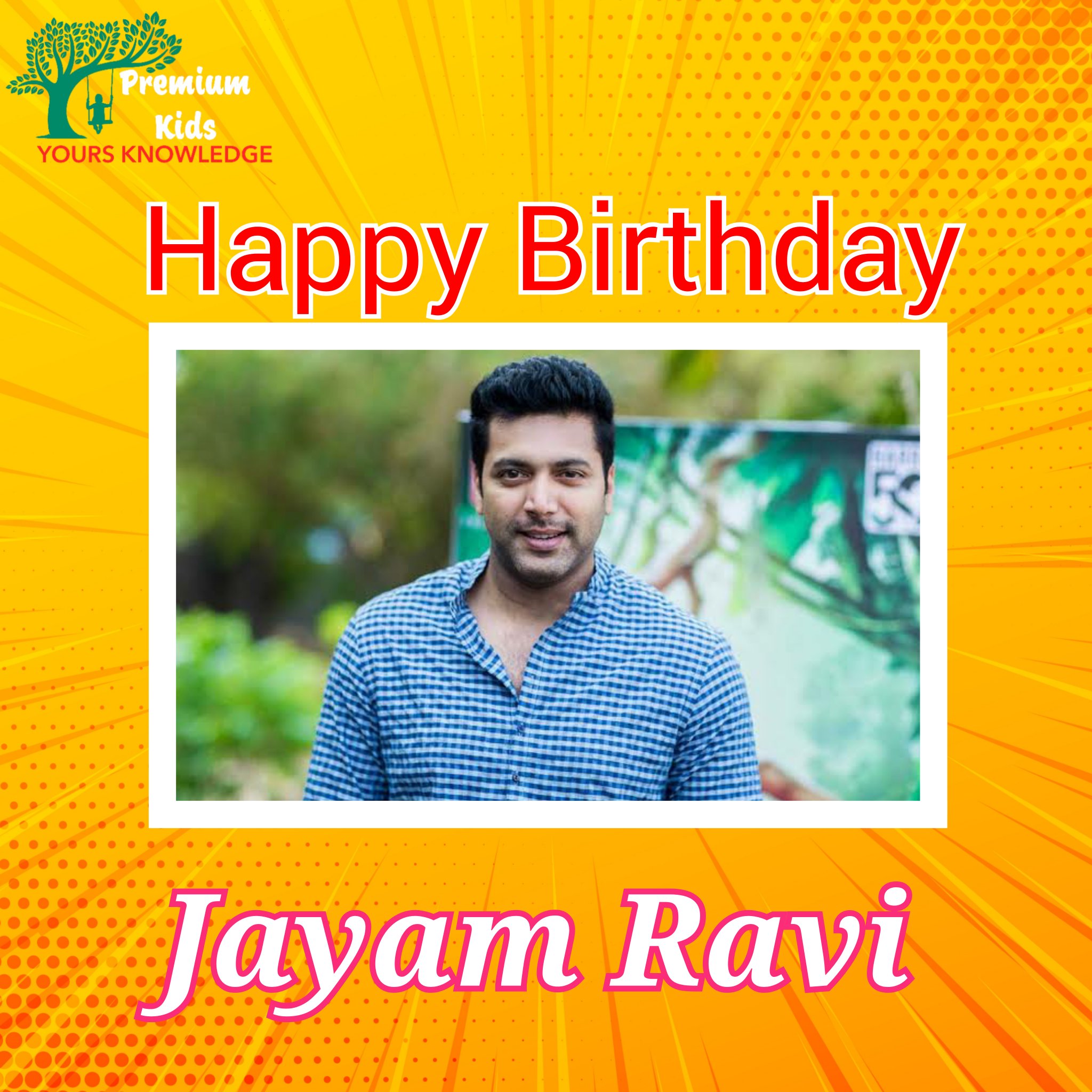 Happy Birthday to you Jayam Ravi    