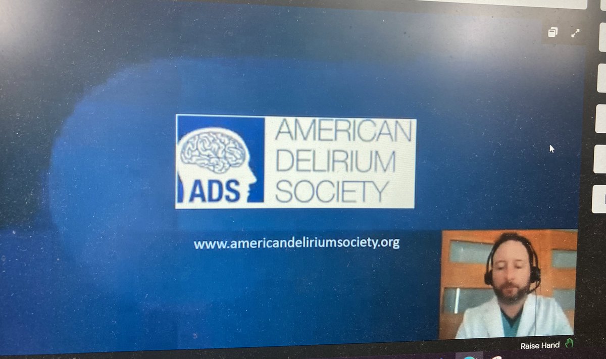 “Less is more” when it comes to medication and #delirium in the future <a href="/ANZDA_delirium/">AustralasianDelirium</a> <a href="/AmerDelirium/">American Delirium Society</a> #DECLARED2021