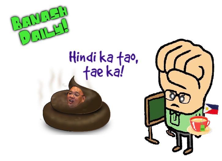 TitoTok88's tweet photo. Harry Roque must stop pretending that he is human because he is not. #TaeKaHarry #RoqueResign #BanashDailyQuote https://t.co/BFfm6CTkRD