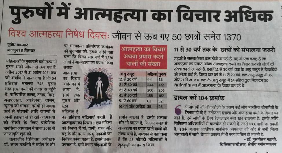mithun_kherde's tweet photo. #WorldSuicidePreventionDay
#SaveMenToo
#MensLivesMatter https://t.co/pDUN78SWDw