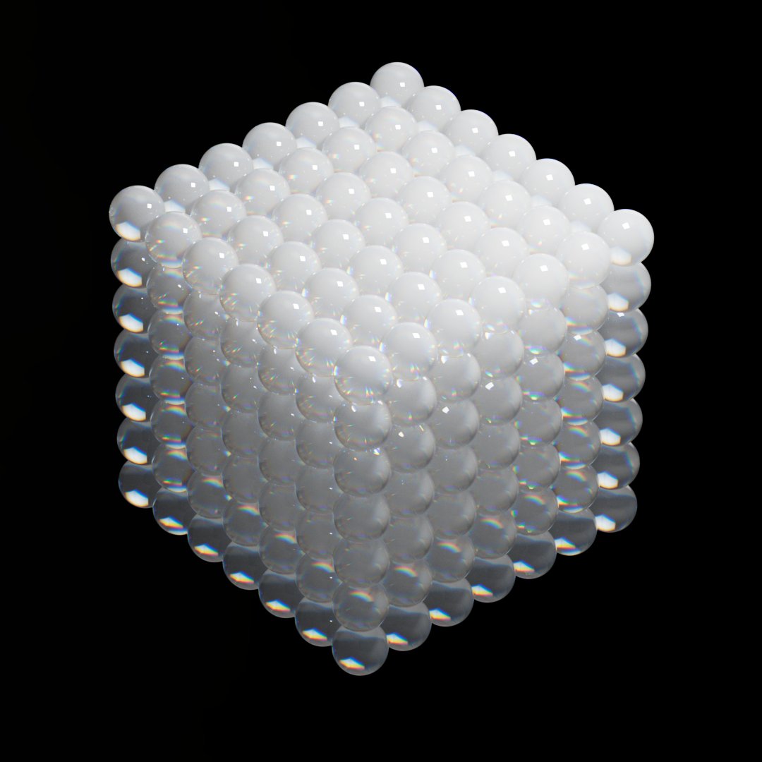 polfartist's tweet photo. My last Work is done !
...
Glass #2 BALLCUBE. 

#3D #cinema4d #redshift3d #glasstexture #nftcollector https://t.co/CCoMjPSwQO