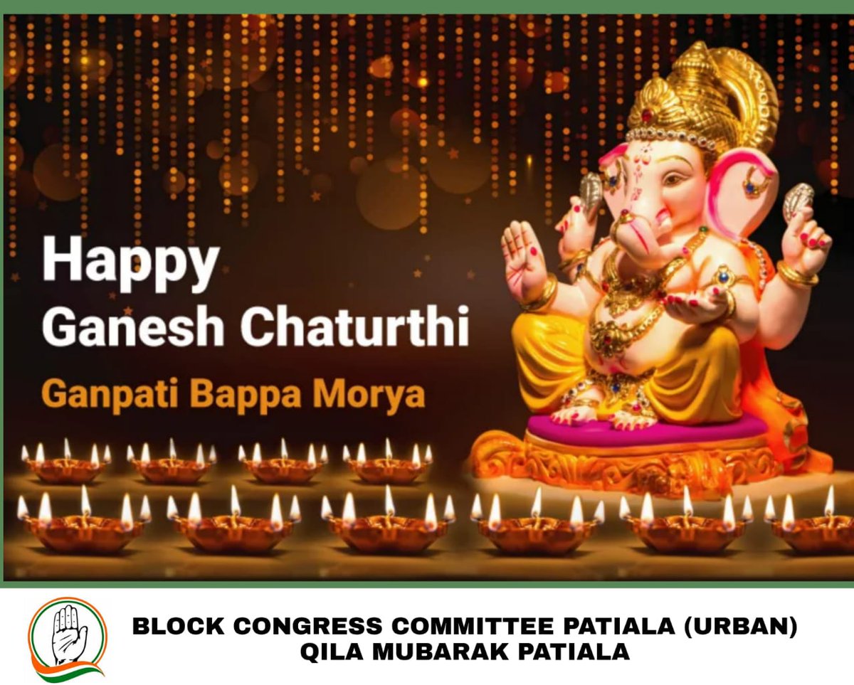 BCCPatiala's tweet photo. May Ganesha always stay as  mentor and protector and remove obstacles from the life. Wishing everyone a Happy and blessed Ganesh Chaturthi! https://t.co/GVZbzWoSPP