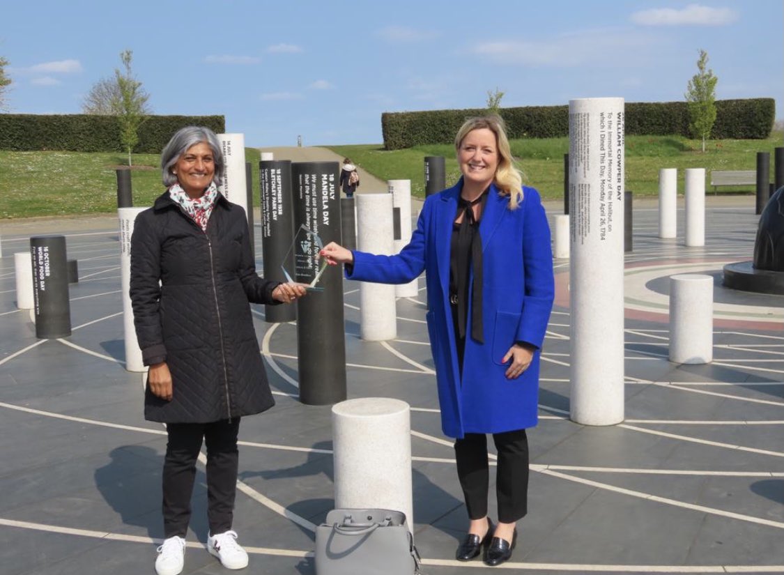 Congratulations Kate Broadhurst for winning the Women Leaders Leisure &amp; Retail Award. 

 #women #leadership #award #WomenSupportingWomen #miltonkeynes