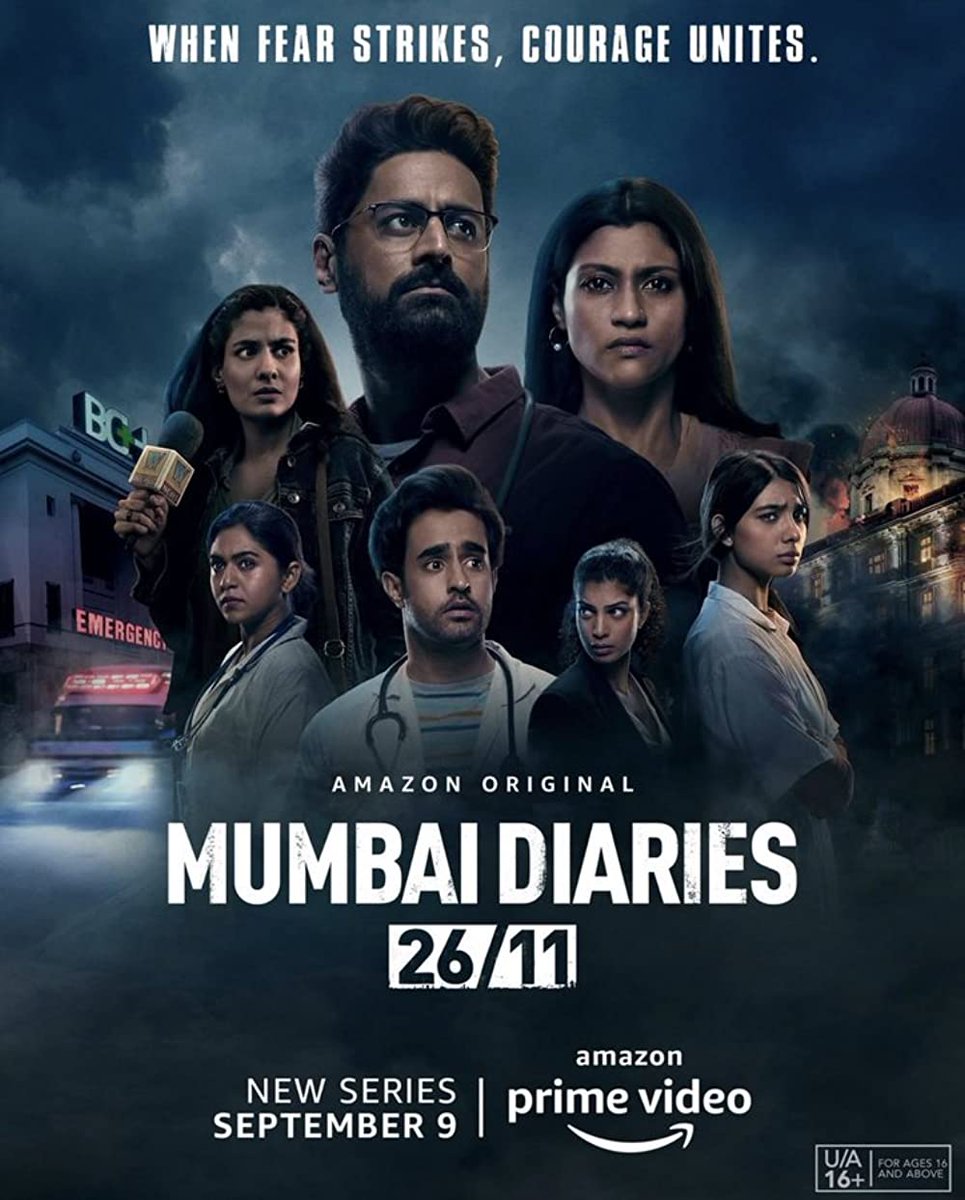 #MumbaiDiariesOnPrime powerful script with terrific performances by a stellar cast.  Conflict between anger, loss, duty and valour well portrayed.  #MohitRaina was an absolute show stealer. @nikkhiladvani #MumbaiDiaries2611 #amazonprime #shreyadhanwanthary