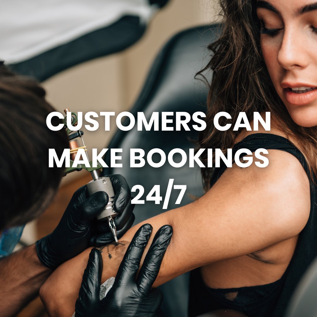 Customers can make bookings 24/7, so they will never miss out on an appointment, and you will never miss out on a client! 🎉 #selfemployed #businessowner #smallbusinessowner