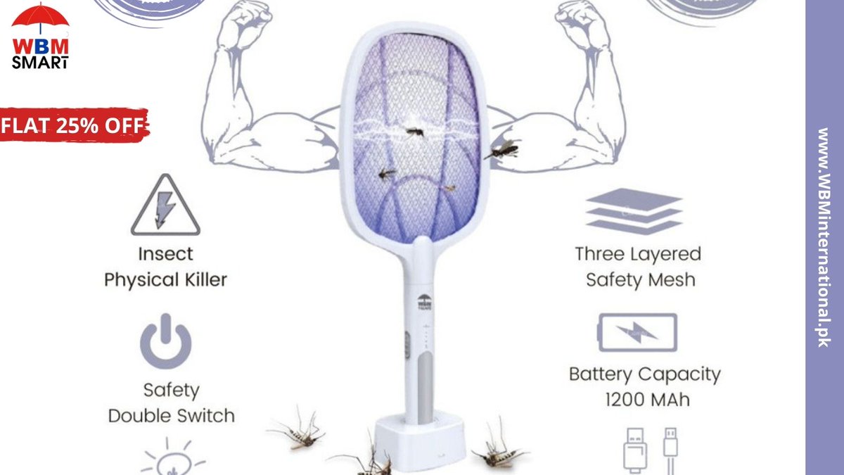 wbmpk_online's tweet photo. 💯 Flat 25% OFF! 💯
Are you bored with the coil and liquid vaporizer machine? Forget it.
Get this Electrostatic Capture and Intelligent Mosquito Killer.
🛒Order Now: https://t.co/UfVJhUZ0Wm

#WBM #electric #Smart #forhome #safety #mosquito #Killer #online #daraz #Amazon #Pakistan https://t.co/8ChXaJ3nVX