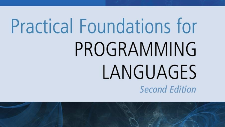 cropped image of the cover of Practical Foundations for Programming Languages