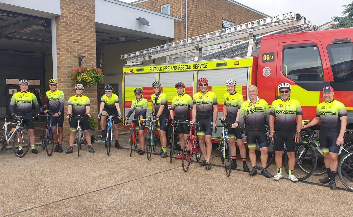 SuffolkFire's tweet photo. "It's ok not to be ok..." ♥️

The leader of our @LongestRide2021 cycle with @SYFR, Station Commander Darren Cooper, has spoken up about his motivation for doing this incredible challenge 🚴

It's not just about fundraising. 

Read more here ➡️ https://t.co/JLaeLJqvR4 https://t.co/9r1ZcWrkYs
