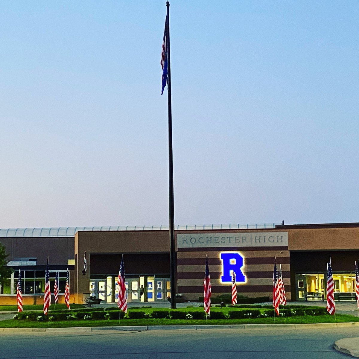 Rochester High School (@rhsfalcons) on Twitter photo In remembrance of 9/11. Thank you to all first responders and members of our armed forces. #charactertraditionachievement In remembrance of 9/11. Thank you to all first responders and members of our armed forces. #charactertraditionachievement