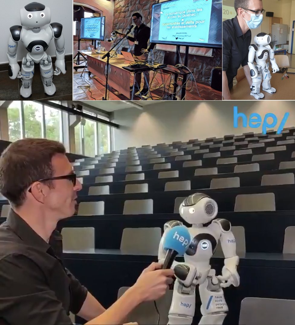 Julien Bugmann (@bug_jul) on Twitter photo Les robots humanoïdes vont-ils devenir nos alliés du futur? Pas pour tout de suite, même si à <a href="/HEPVaud/">HEP Vaud</a>, <a href="/NaoRobot/">NAO ()° .°)</a> participe déjà aux enseignements..mais toujours en duo! Ecoutez "Robots humanoïdes,touche pas à mon bot" <a href="/franceculture/">France Culture</a> franceculture.fr/emissions/la-m… <a href="/SakkaSophie/">Sophie Sakka</a> @kheddara Les robots humanoïdes vont-ils devenir nos alliés du futur? Pas pour tout de suite, même si à <a href="/HEPVaud/">HEP Vaud</a>, <a href="/NaoRobot/">NAO ()° .°)</a> participe déjà aux enseignements..mais toujours en duo! Ecoutez "Robots humanoïdes,touche pas à mon bot" <a href="/franceculture/">France Culture</a> franceculture.fr/emissions/la-m… <a href="/SakkaSophie/">Sophie Sakka</a> @kheddara