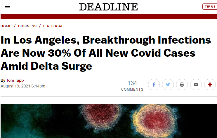 RICenterFreedom's tweet photo. How do we square this headline ... and many others like it as Dr @AndrewBostom has repeatedly informed our #InTheDugout viewers ... with the President's claim yesterday that 99% of new cases are among the UN-vaxed? https://t.co/qf2BgHaVnQ